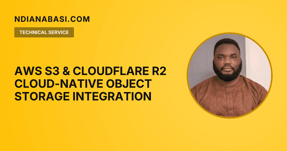 Diagram illustrating AWS S3 & Cloudflare R2 Cloud-Native Object Storage Integration