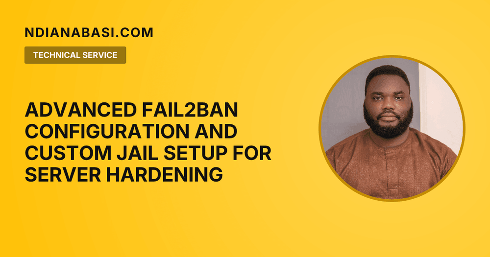 Diagram illustrating Advanced Fail2Ban Configuration and Custom Jail Setup for Server Hardening