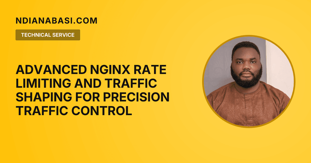 Diagram illustrating Advanced Nginx Rate Limiting and Traffic Shaping for Precision Traffic Control