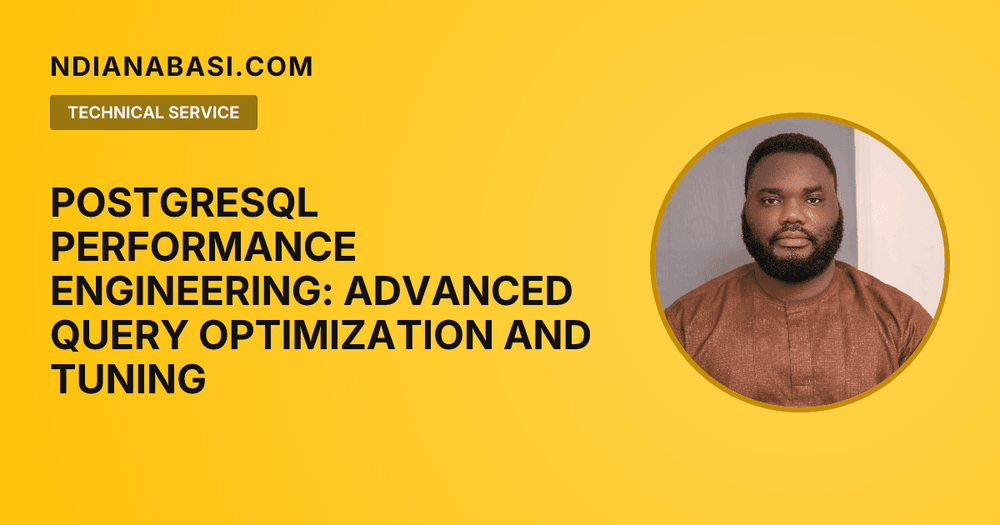 Diagram illustrating PostgreSQL Performance Engineering: Advanced Query Optimization and Tuning