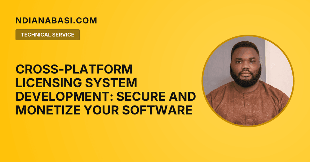 Diagram illustrating Cross-Platform Licensing System Development: Secure and Monetize Your Software